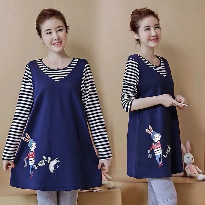 

2022 European and American style maternity fashion top