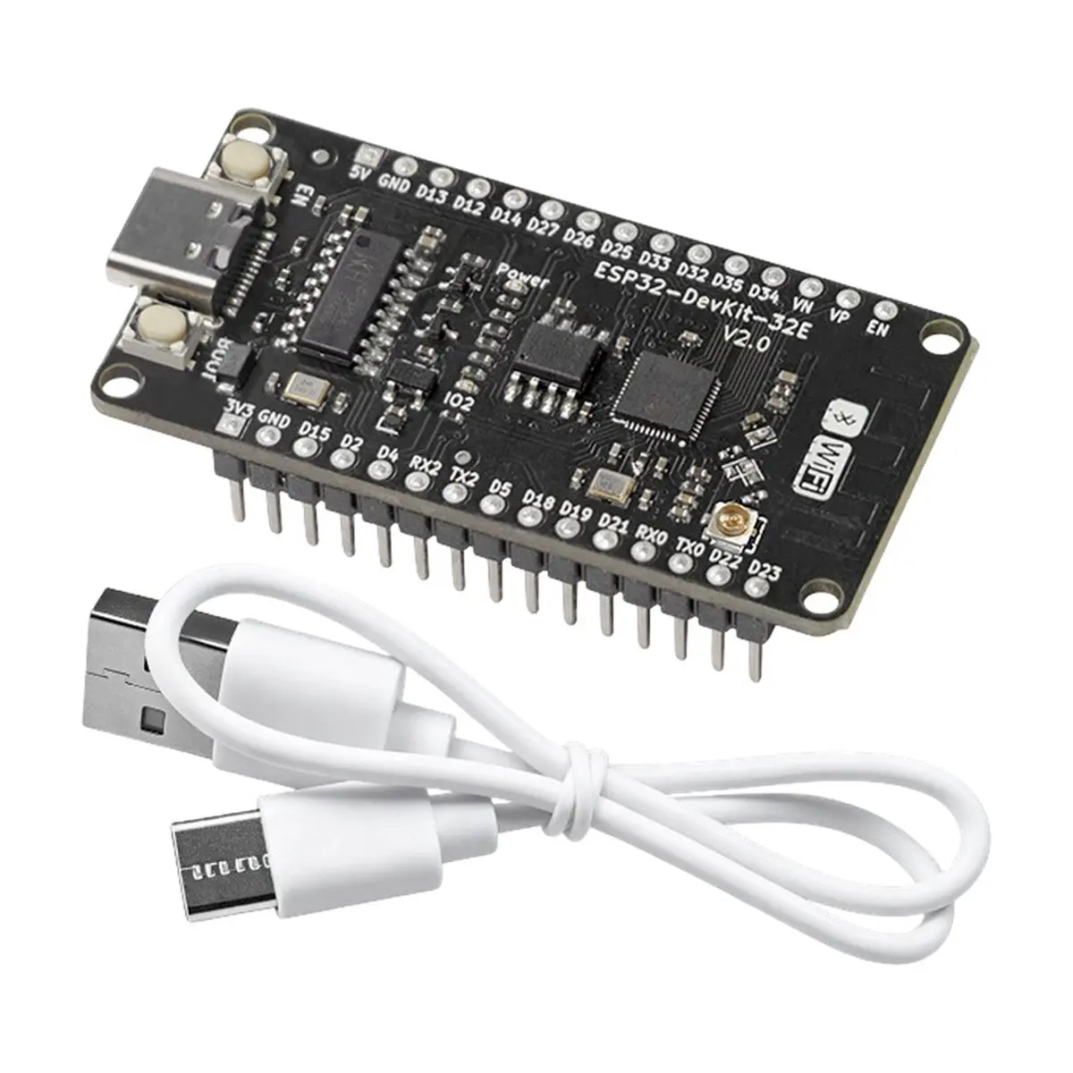 Фото Плата для разработки DevKit V2.0 с поддержкой WiFi и Bluetooth, совместимая с беспроводным модулем Xiaozhi AI Voice №4