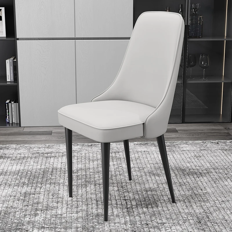 Скандинавская кухня обеденный стул Роскошные Металлические случайные стулья