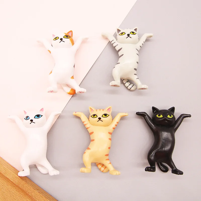 

Enchanting Cat Pen Holder Coffin Cat Figures Interesting Cat Dolls Creative Desktop Ornaments Collection Decoration Hand-made
