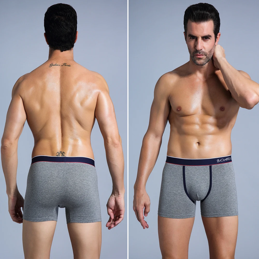 4Pcs Lot Boxer Cotton Man Undrewear Print Men's Panties Brand Mens Boxers Shorts Sexy Underpants Male Boxershorts Underwear Set