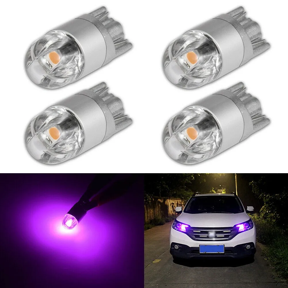 

168 Bulb T10 194 Purple Side 3030 Tail 360lm Turn Signal Light Marker W5W