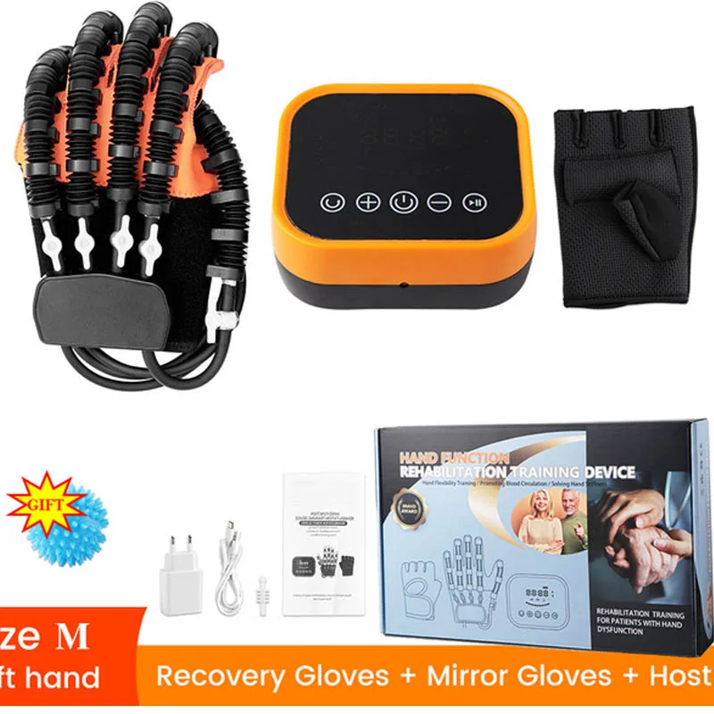 

Massage Gloves Stroke Hemiplegia Robot Rehabilitation Gloves Hand Function Rehabilitation Training Glove Finger Care Intelligent