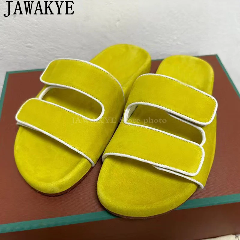 Туфли унисекс замшевые на плоской подошве Повседневные слипоны прогулочная