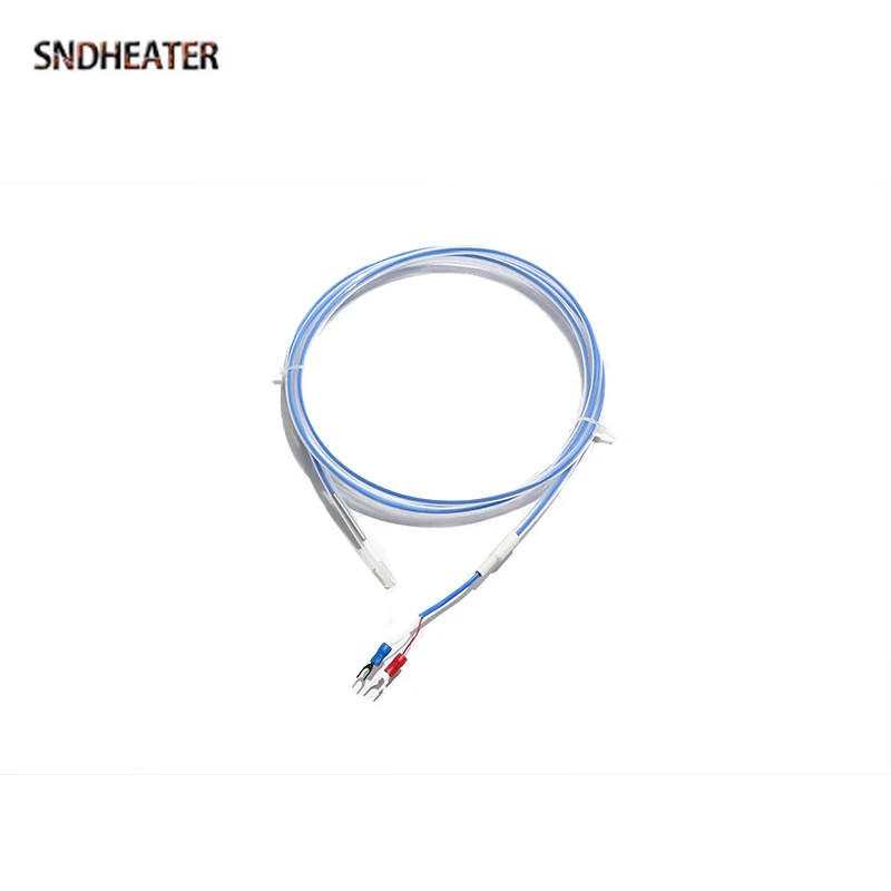 SNDHEATER PT100 K Тип Контроллер температуры Датчик термопары 1 м 2 3 4 5 ПТФЭ Экранный