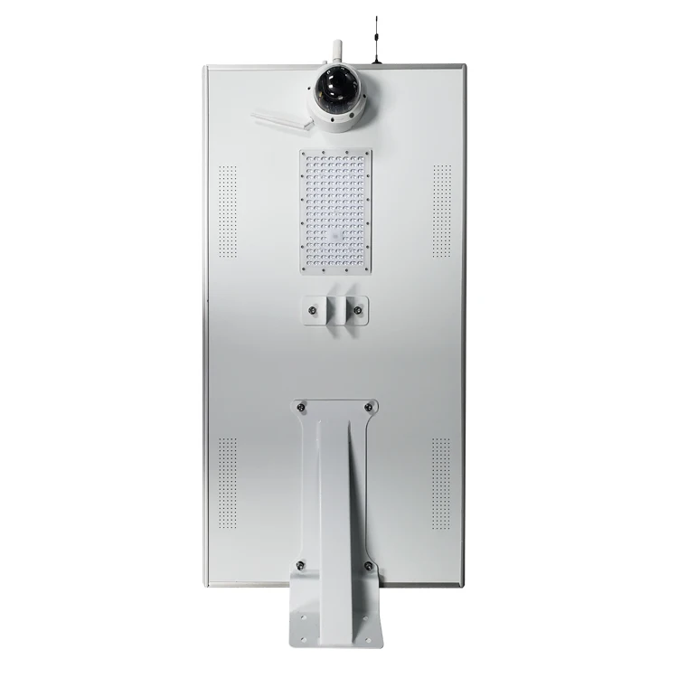 Светодиодный уличный фонарь с наружной камерой видеонаблюдения