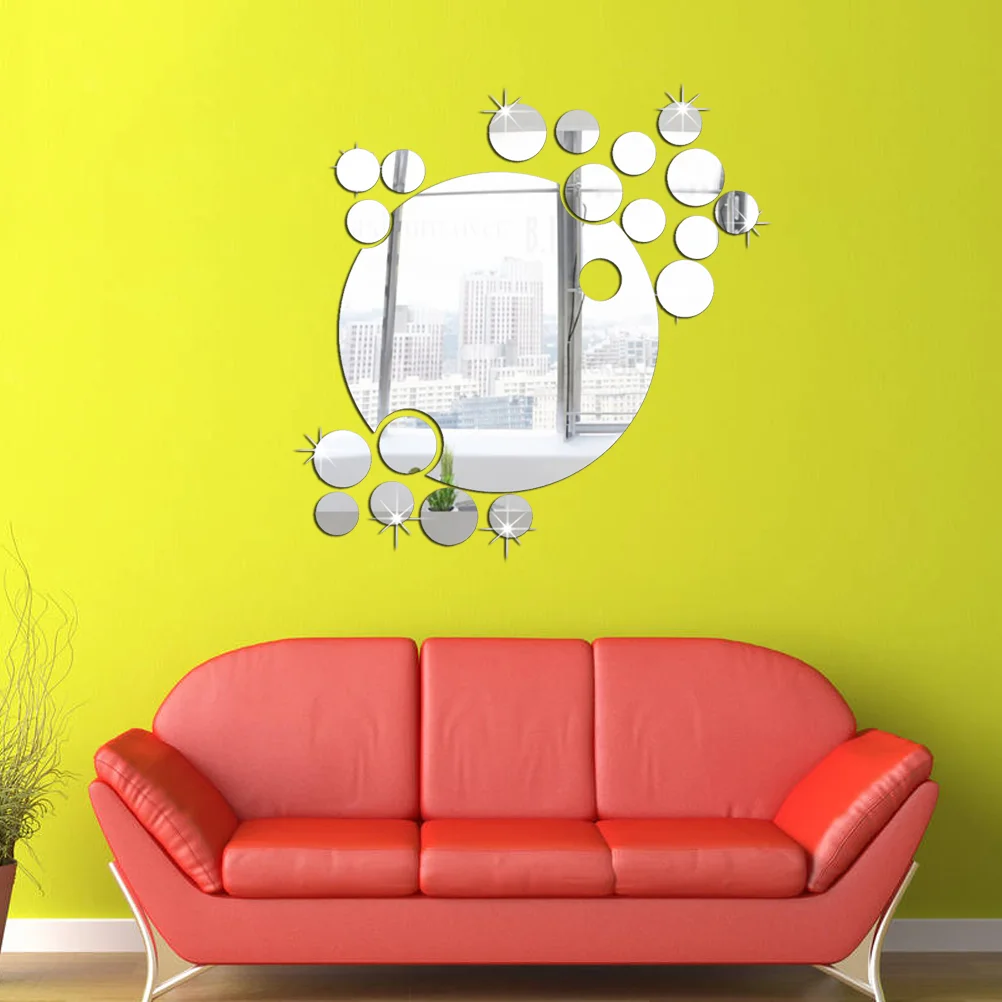 

Wall Murals Mirror Wall Stickers Wall Sticky Mirror Surface Wall Stickers Mirror Decor Acrylic Wall Sticker Decorate Room decor