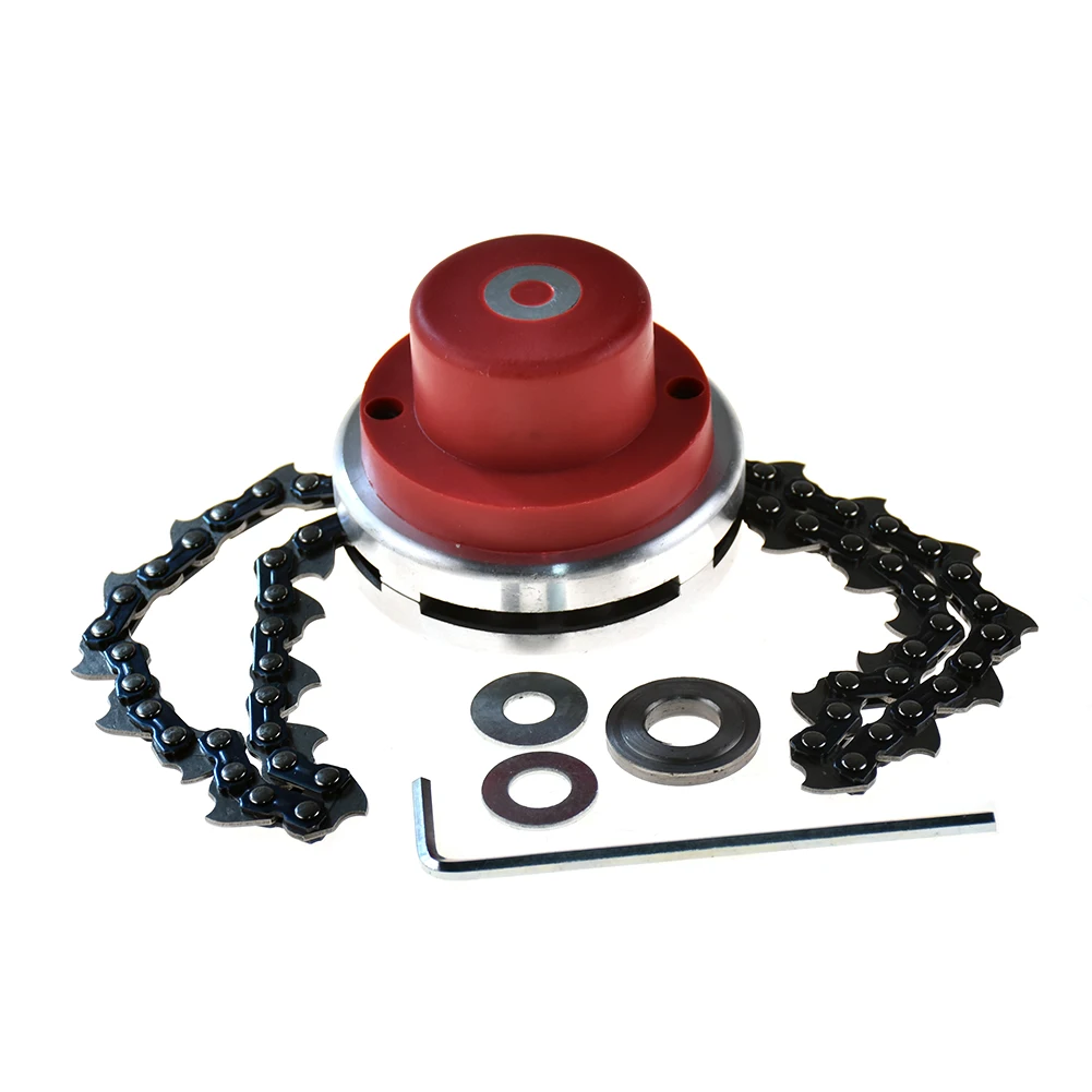 Универсальная головка цепной косилки с утолщенной прокладкой детали для