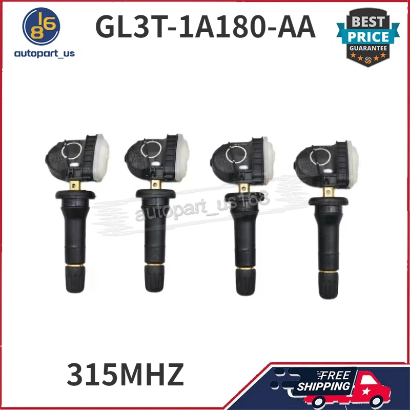 4 шт. TPMS датчик давления в шинах для 2015-2018 Ford Edge Galaxy F-150 Mustang Explorer 315MHZ F2GZ1A189A GL3T-1A180-AA