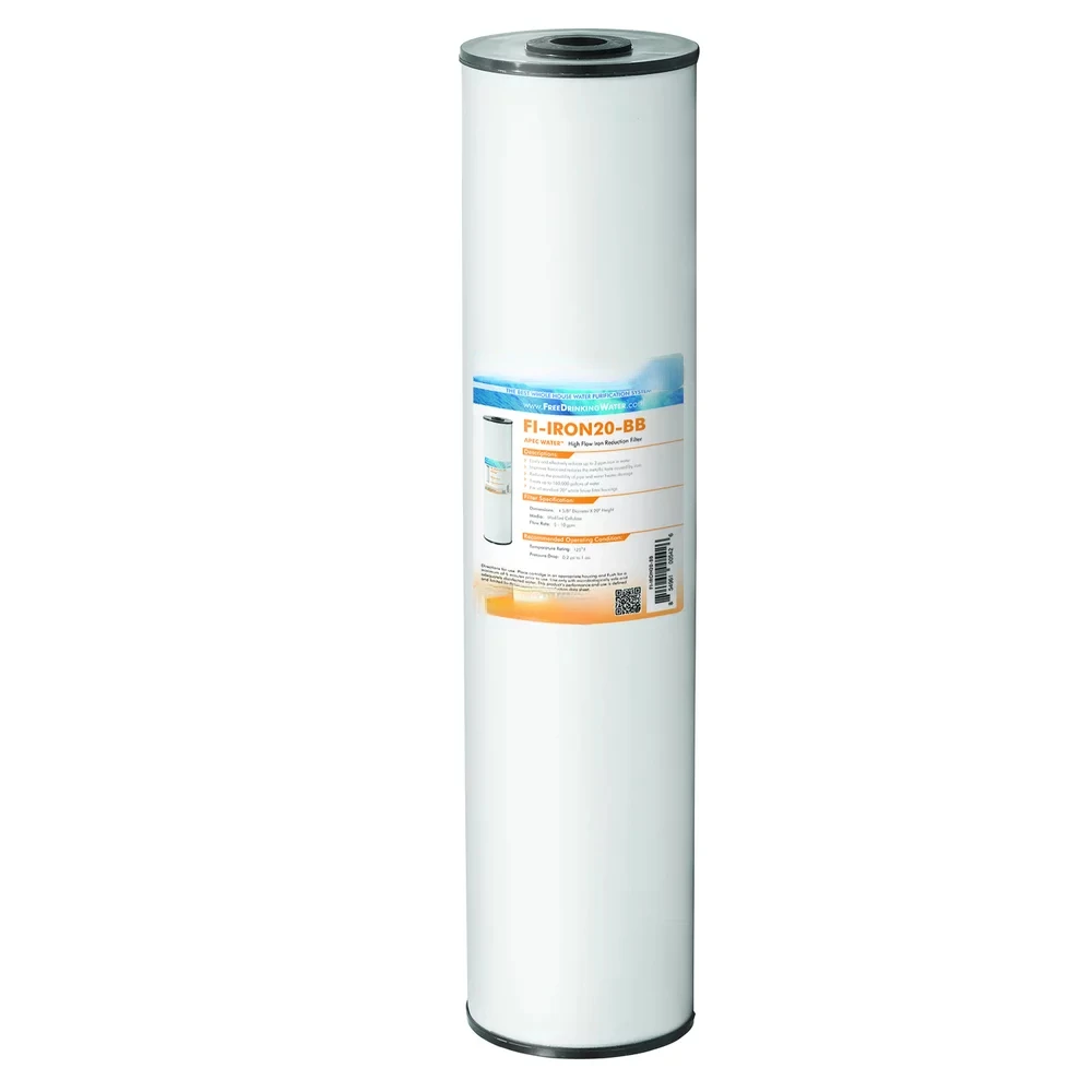 

20" Whole House Big Blue Replacement Filter High Flow Iron Reduction (FI-IRON20-)