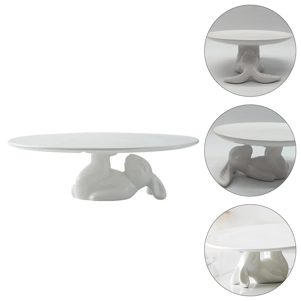 

1pc Bunny Shape Cake Stand Fruit Serving Stand Dessert Cookie Storage Rack