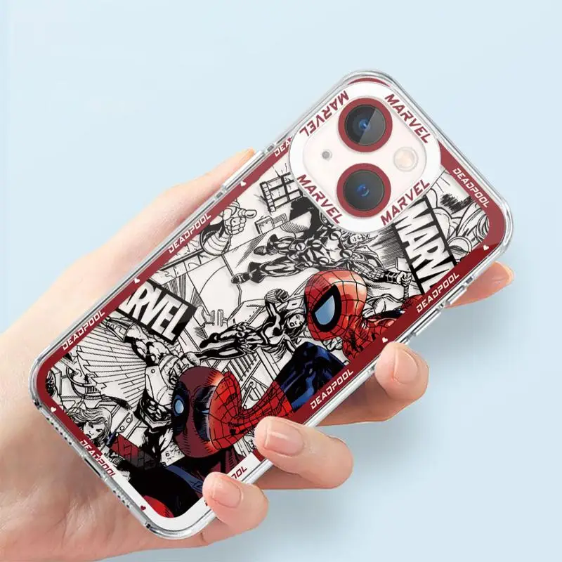 Чехол для телефона с рисунком Marvel Deadpool Spiderman Honor X7b 4G X8 чехол X8a X8b X9a 5G X9b 90 Lite