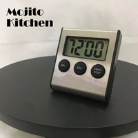 multifunctional lcd digital screen kitchen countdown timer stopwatch cooking baking alarm reminder magnet clock with stand