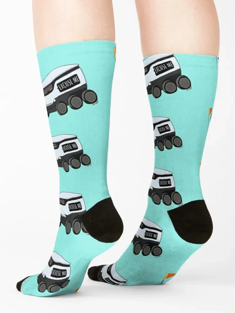 Starship кампус робот носки зимние теплые мужские роскошные женские для гольфа