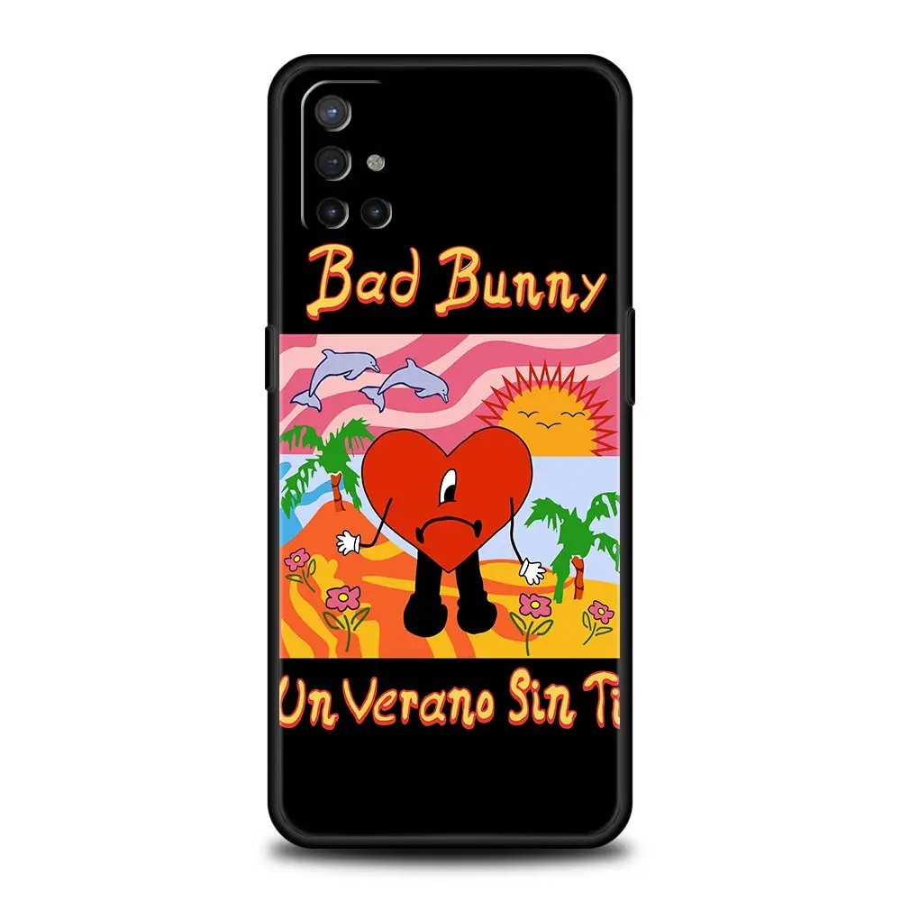 Чехол для телефона OnePlus 12 11 10 9 Pro 9T 12R 10R 9R 9RT 10T 8T 8 7 6T 7T Nord 2T CE 2 5G N10 Cover Un Verano Sin Ti Bad Bunny