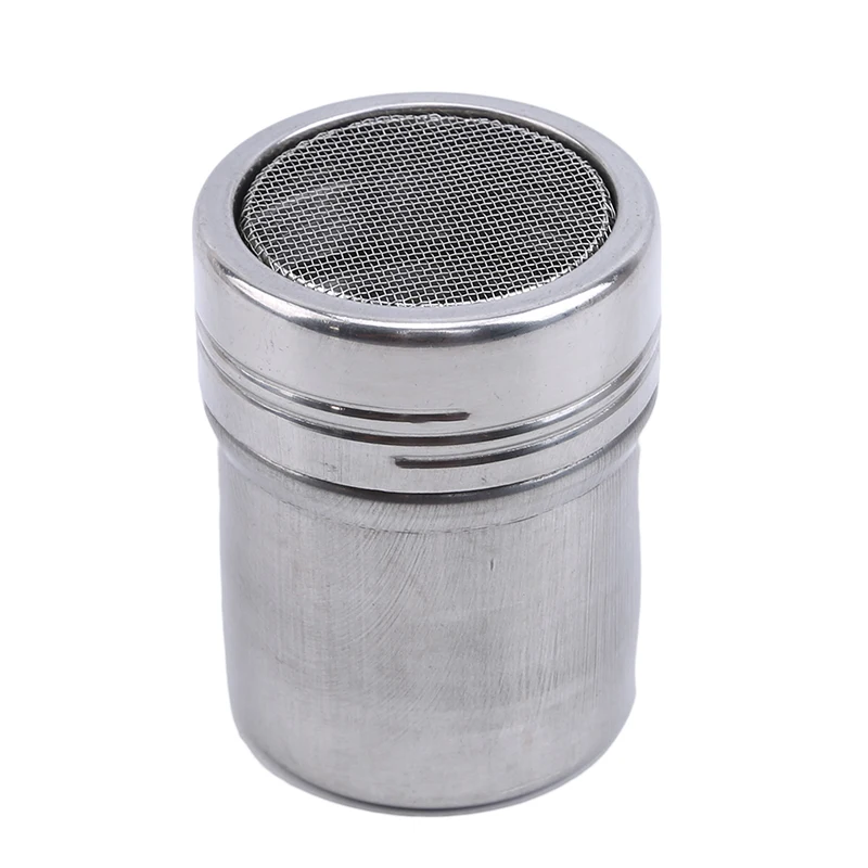 

Diam Stainless Steel Coffee Filters Powder Gauze Bucket Cocoa Powder Cinnamon Powder Dusting Cans Sprinkle Extinguishers Tank