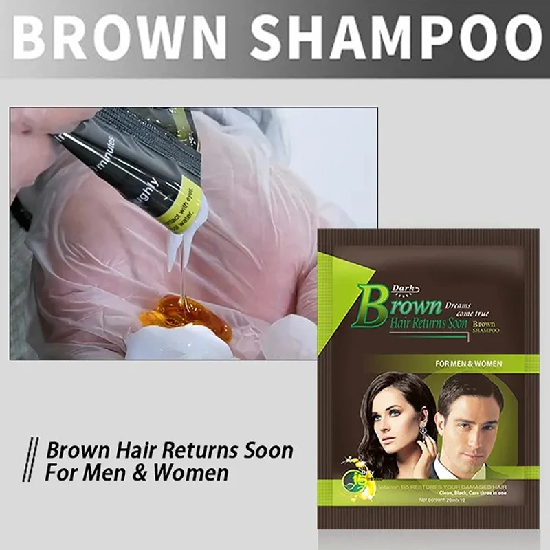 Dark Brown Hair Dye Permanent Hair Dye Hair Care