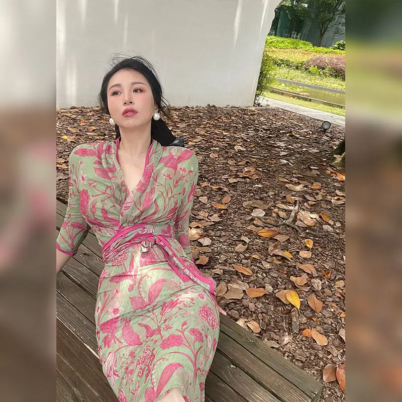 Kelifu Британский Лондонский дизайнерский бренд Мандала Цветочная сетка с запахом