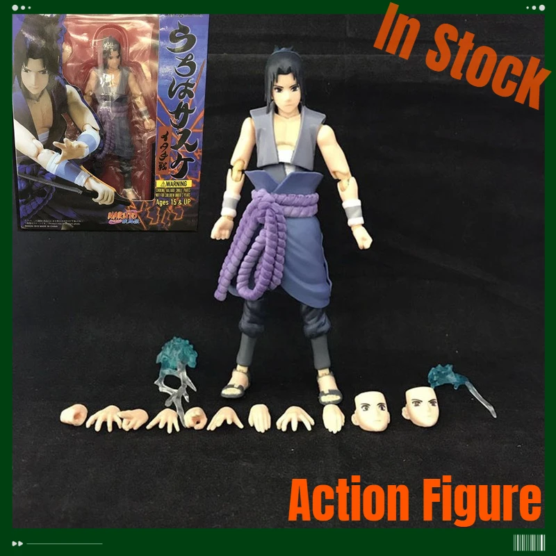 Фото Фигурка Саске Учиха и Итачи (Naruto Shippuden) S.H.Figuarts V2, подвижная, из ПВХ, коллекционная, аниме-модель для демонстрации №3
