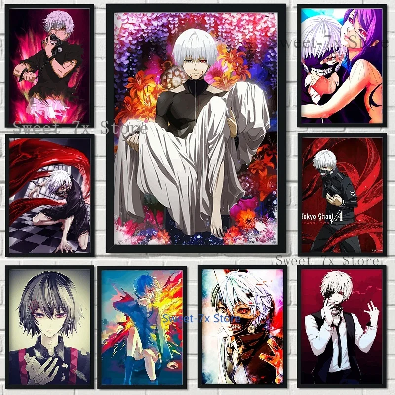 

Tokyo Ghoul Anime Cartoon DIY 5D Diamond Painting Cross Stitch Kit Full Drill Embroidery Mosaic Art Picture of Rhinestones Gift