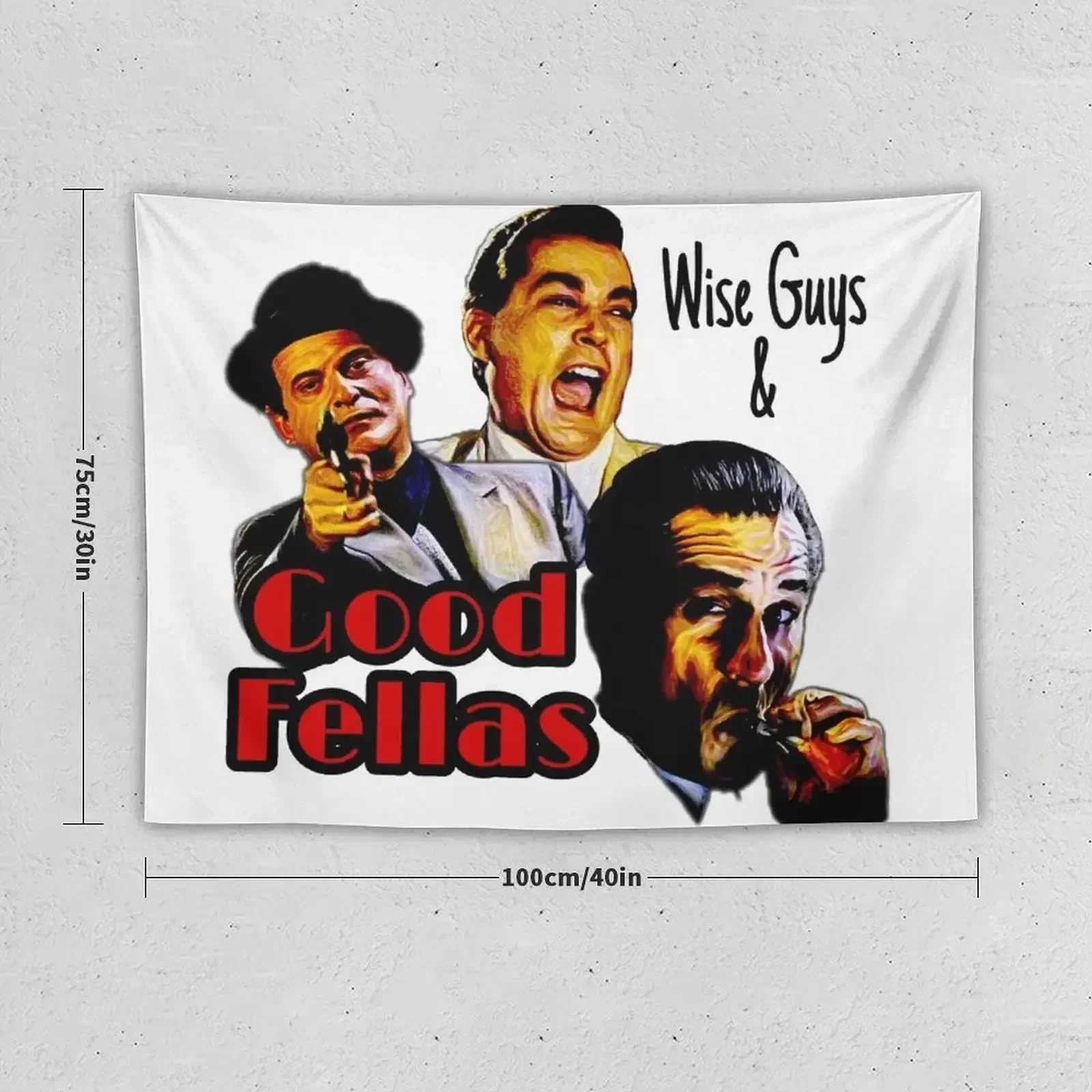 Goodfellas Wiseguys Gangster Mafia Mobster Американский фильм живопись гобелен украшение настенный