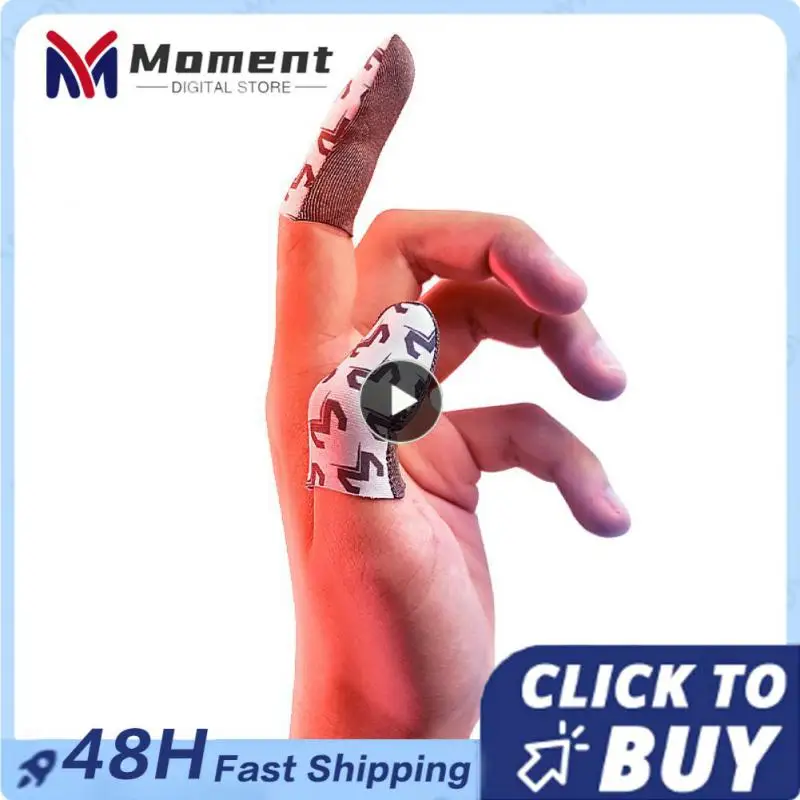 

2/4/6PCS For Gamer Game Fingertip Gloves Gaming Thumb Gloves Sweatproof 1 Pair Finger Sleeves Anti-slip Gaming Fingertip Cover