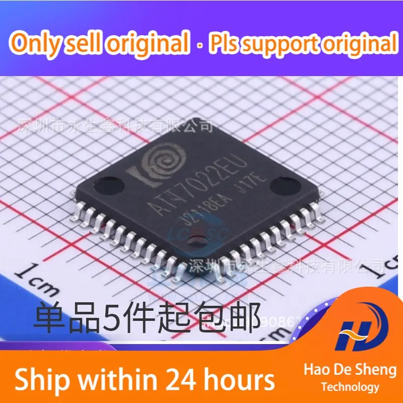 

10 шт./лот ATT7022EU ATT7022 QFP-44 измерение электрической энергии IC новый оригинальный товар