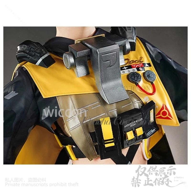 Аниме игра Zenless Zone Zero косплей Oboles Squad Trigger костюм реквизит очки сексуальная