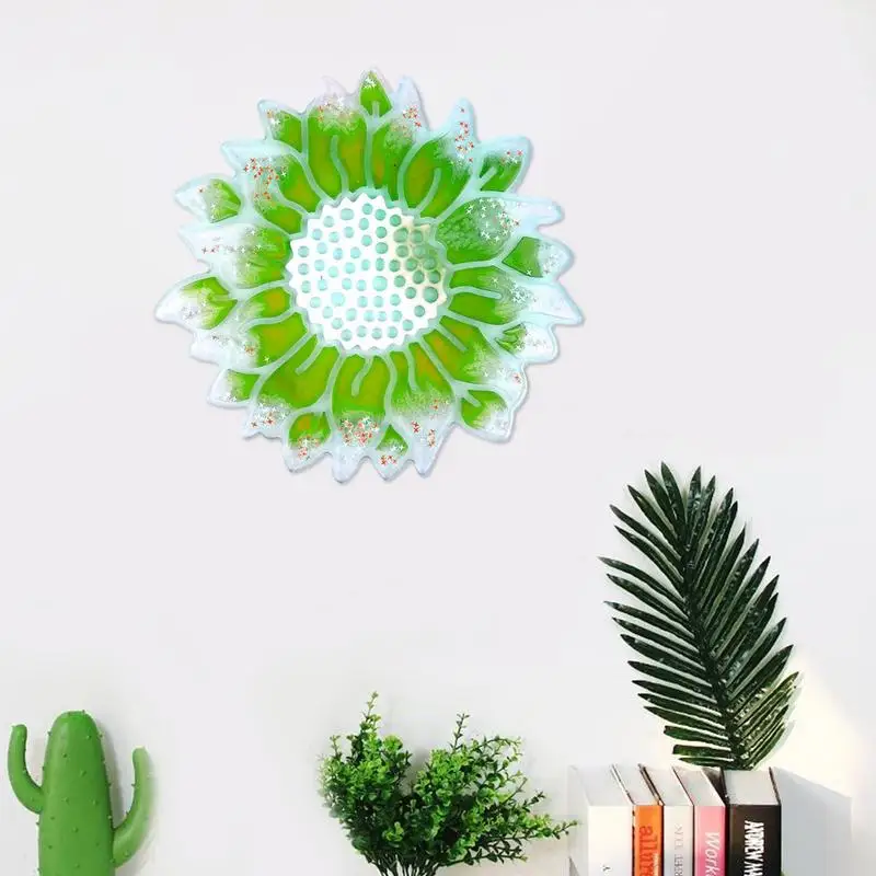 

Sunflower Molds DIY Resin Casting Flower DIY Handmade Art Craft Mold For Ornaments Wall Art Decor Table Coasters Homemade Tools