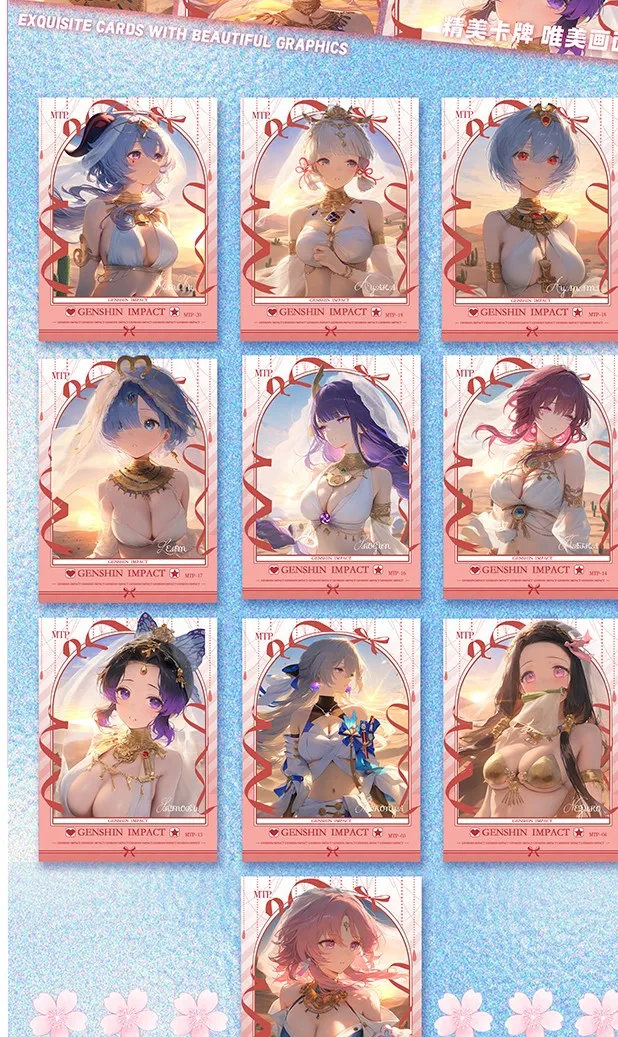 Новая коллекция карт Goddess Era Waifu TZZ YS аниме купальник для девочек бикини коробка