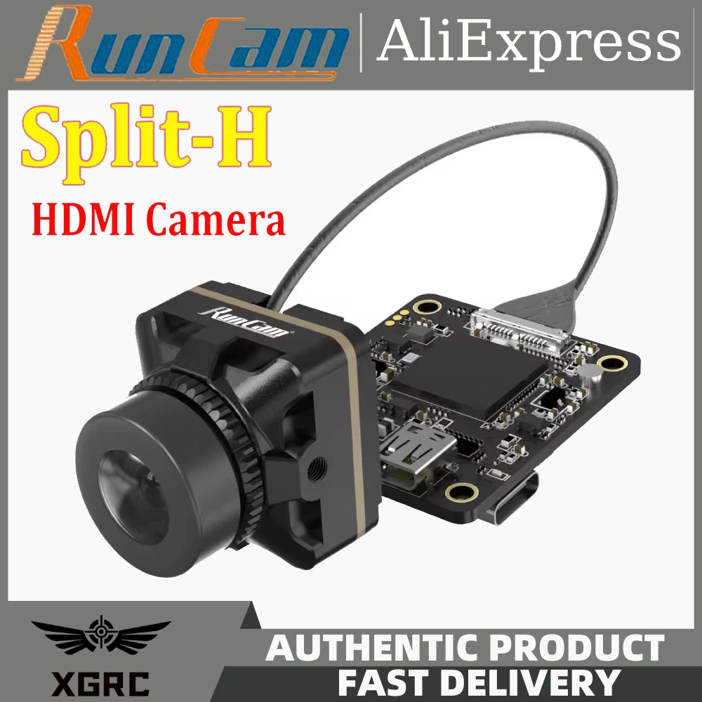 RunCam Split-H 1080P 60 Гц HDMI камера ШИМ с дистанционным управлением FOV 94 ° для RC FPV Racing Drone