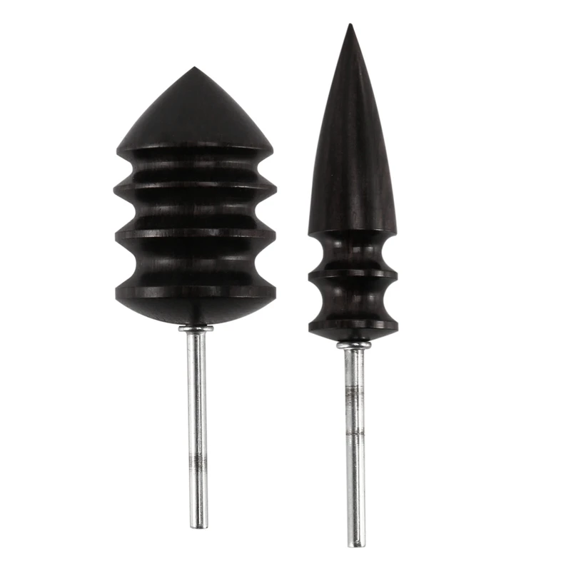 

HOT-Pointed Tip Narra Leather Burnisher leather Slicker Tool Drill Sets-1/8inch (3mm) Shank For Dremel Rotary Tools (2Pcs)