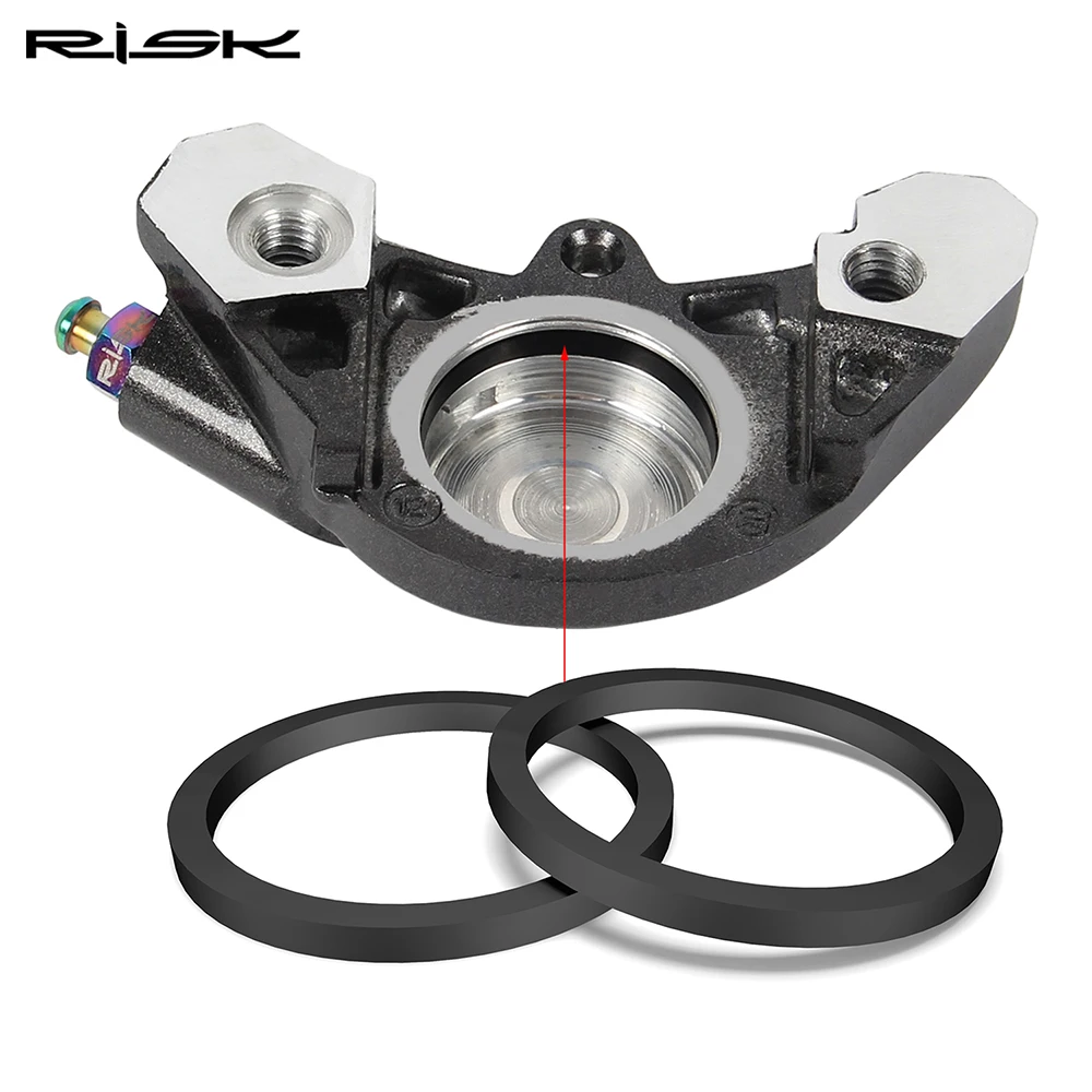 Фото Суппорт дискового тормоза для велосипеда SHIMANO SLX M7000 XT M8000 XTR M9020 R8070, уплотнительное кольцо для шоссейного велосипеда, 2 шт. №2