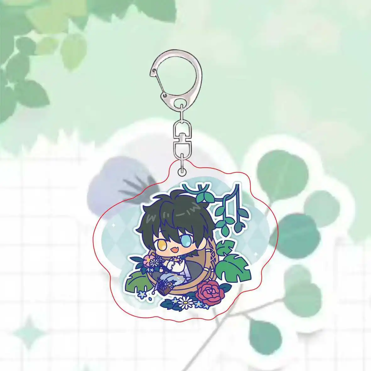 Цепочка для ключей Shinkai Kanata Sena Izumi мужчин и женщин модный акриловый брелок со