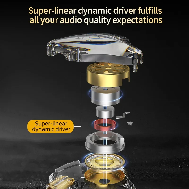 Наушники-вкладыши KZ EDX Lite HIFI