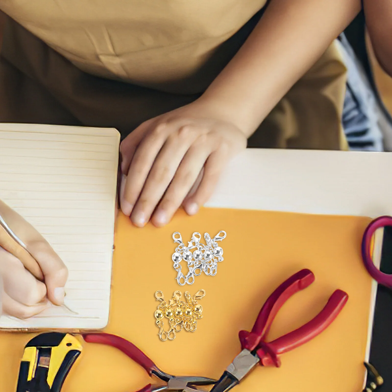 20 Pcs Magnet Magnetic Bracelet Claspss Bracelet Buckle Making Metal Closures Necklace