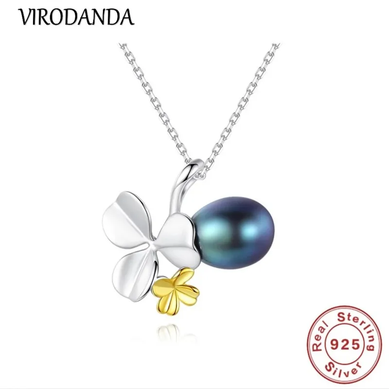 

Женское ожерелье из серебра 925 пробы, с жемчугом