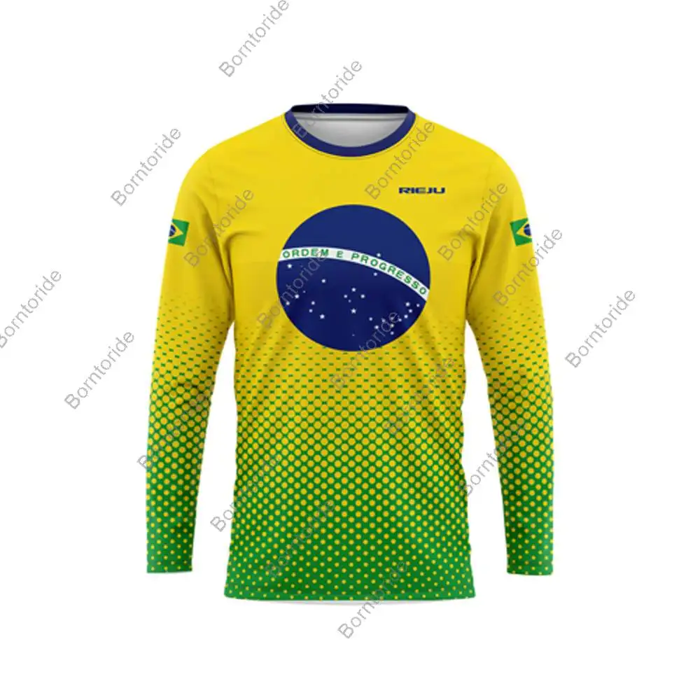 Корейская Южная футболка Мужская Джерси для езды на велосипеде с символикой