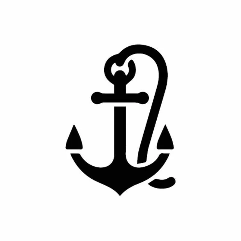 

Car Sticker Nautical Anchor Modeling Personality Stickers PVC Auto Motorcycle Accessories Decorative Sunscreen Waterproof Decals