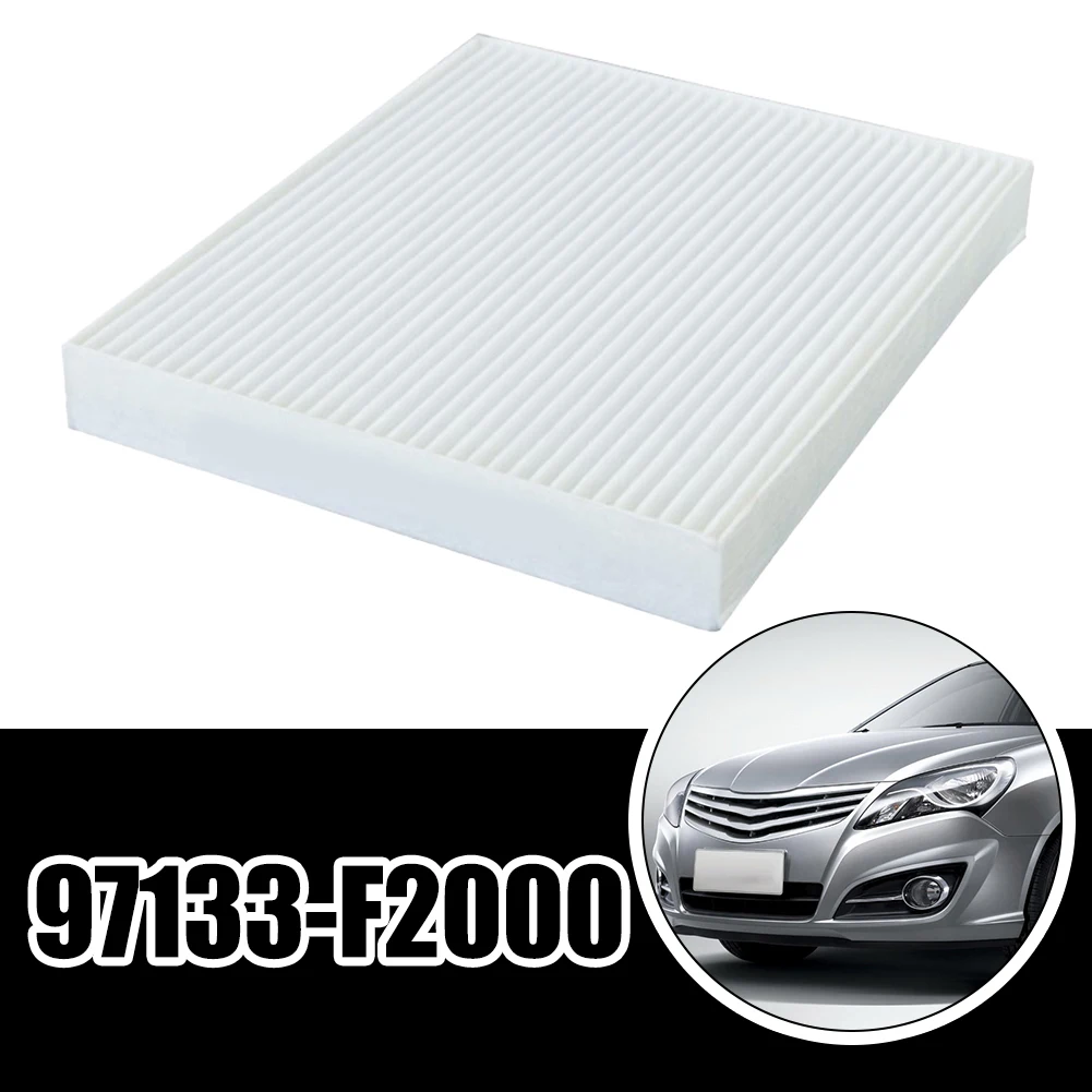 

1x Front Air Filter For Hyundai Elantra 2017-2020 L4 1.6L Cabin Air Filter A/C Cleaner Replacement Kit Car Filters Accessories