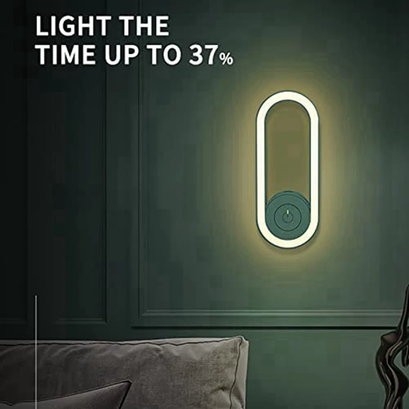 Со светодиодным спальным светильником бесшумным с автоматическим индукционным