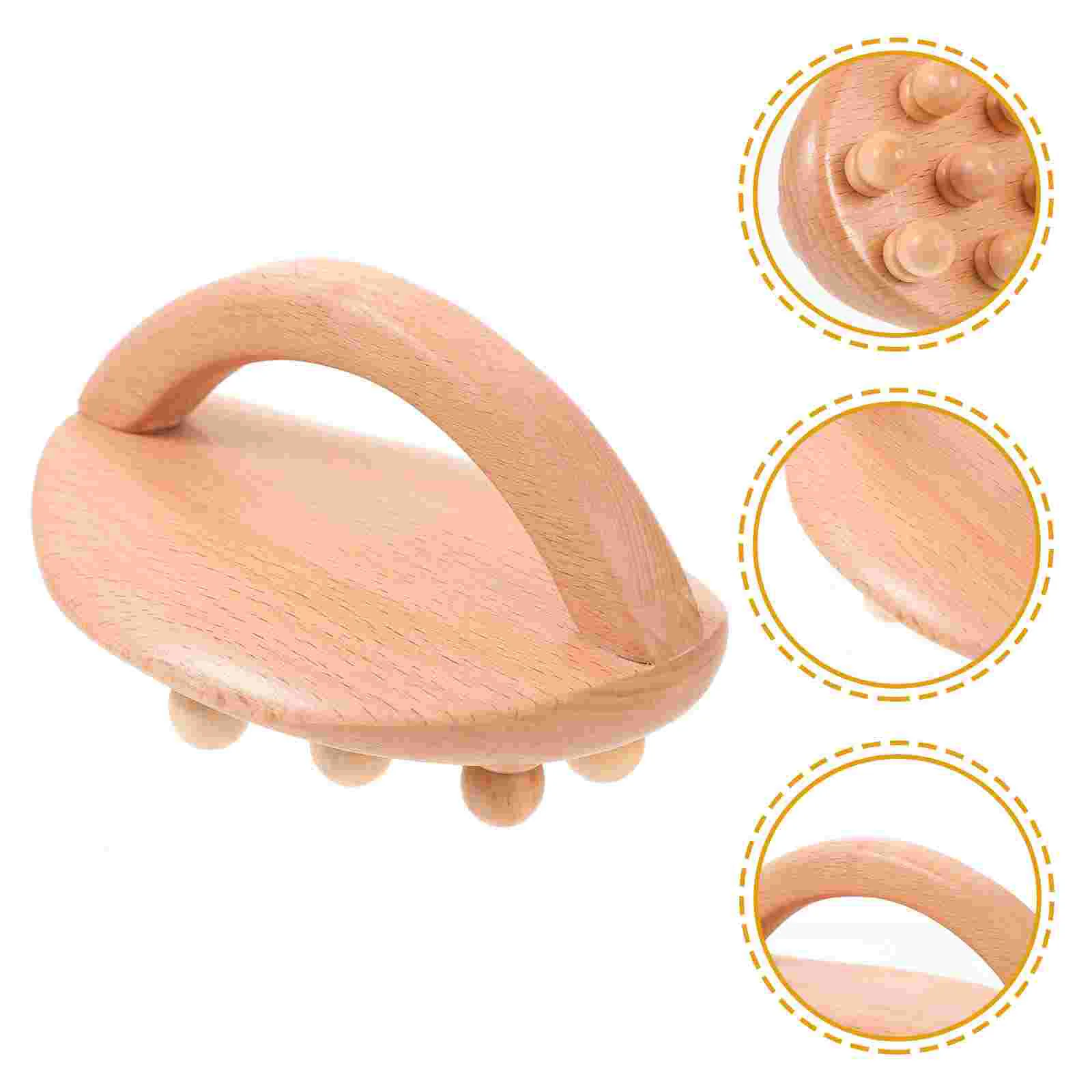 Деревянная Массажная щетка для тела