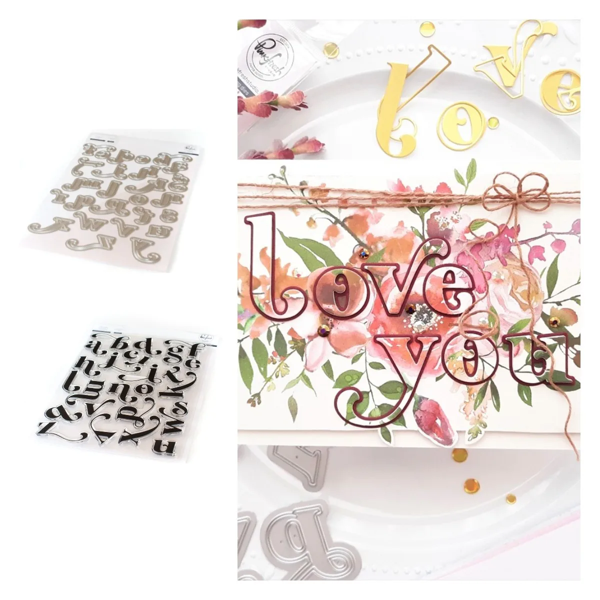 

Letter New Metal Cutting Dies Stamps Scrapbook Diary Decoration Embossing Cut Dies Template Diy Greeting Card Handmade