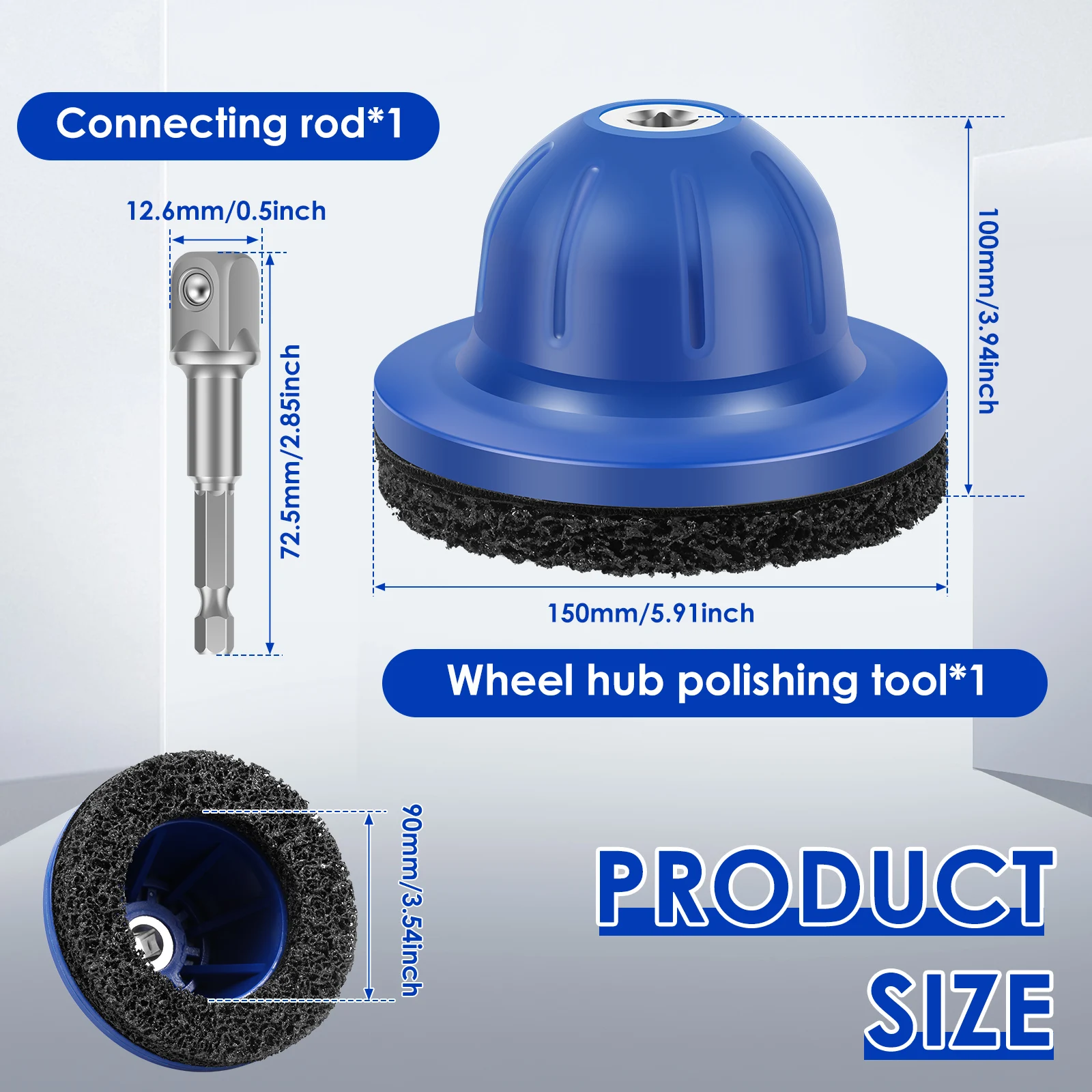 

Шлифовальный станок для ступиц колес 50/150 мм