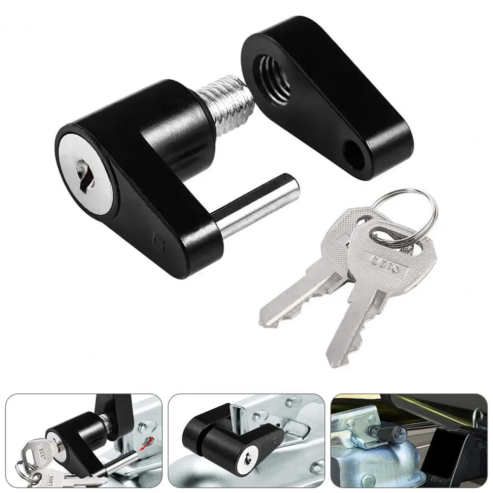 

Ust-resistance Anti-theft Trailer Hitch Lock Trailer Coupler Padlock Hook Lock Tongue Locks Hitch Security Protector