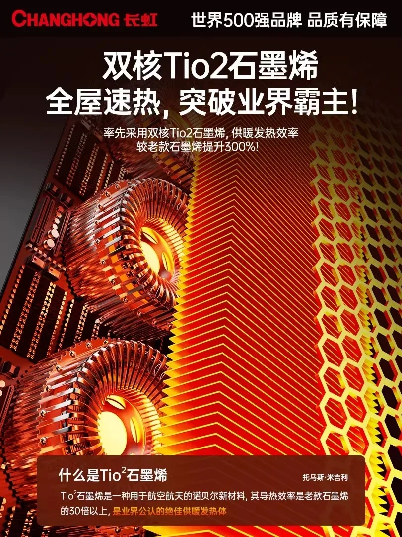 Электрический обогреватель с графеновой доской 220 В. Быстрый и экономит на