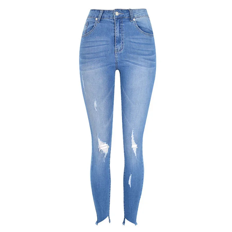 

Летние рваные джинсы-бойфренды для женщин 2022 осень модные тонкие винтажные джинсы с высокой талией женские джинсы J152