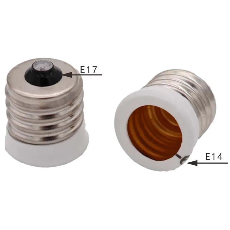 

Конвертер патронов E17 на E14 алюминиевый