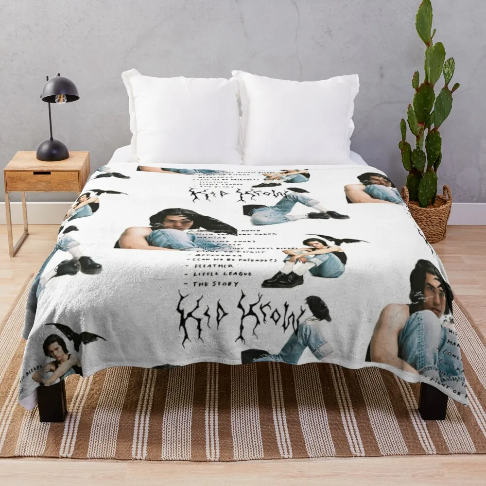 

Детское серое одеяло Krow Conan, одеяло для малышей