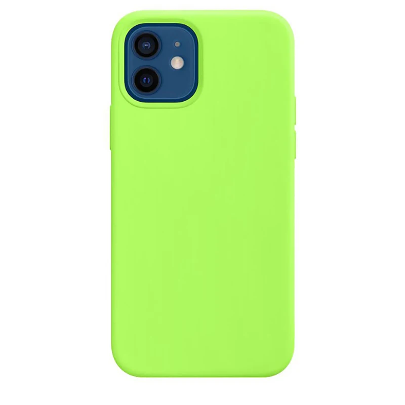 Luxury Original Silicone Phone Case For iPhone 14 13 12 11 Pro Max SE 2022 Official Case For Apple iPhone X XR XS 7 8 Plus Cover